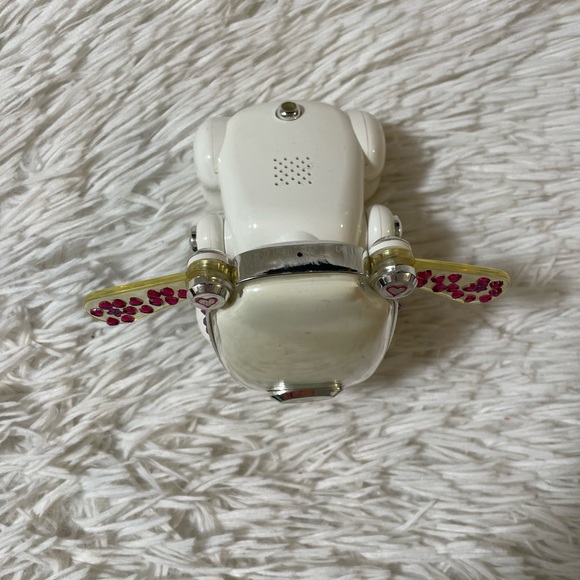 VTG Y2K 2005 Hasbro Sega Toys iDog Bling Robot Dog White MP3 Music Speaker WORKS - Picture 3 of 11